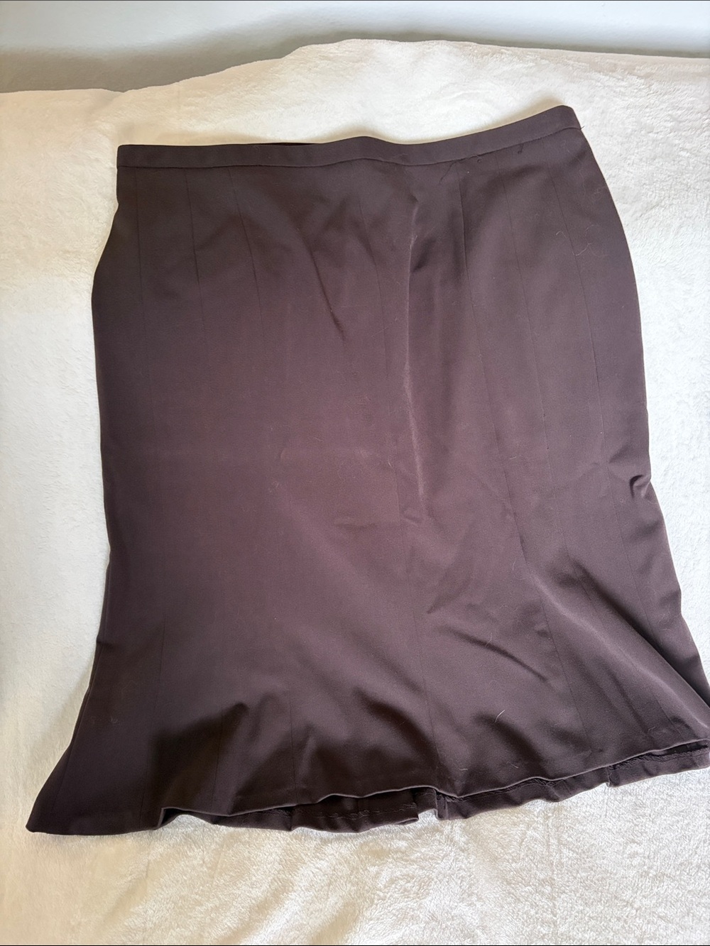 Lane Bryant Brown A-Line Skirt